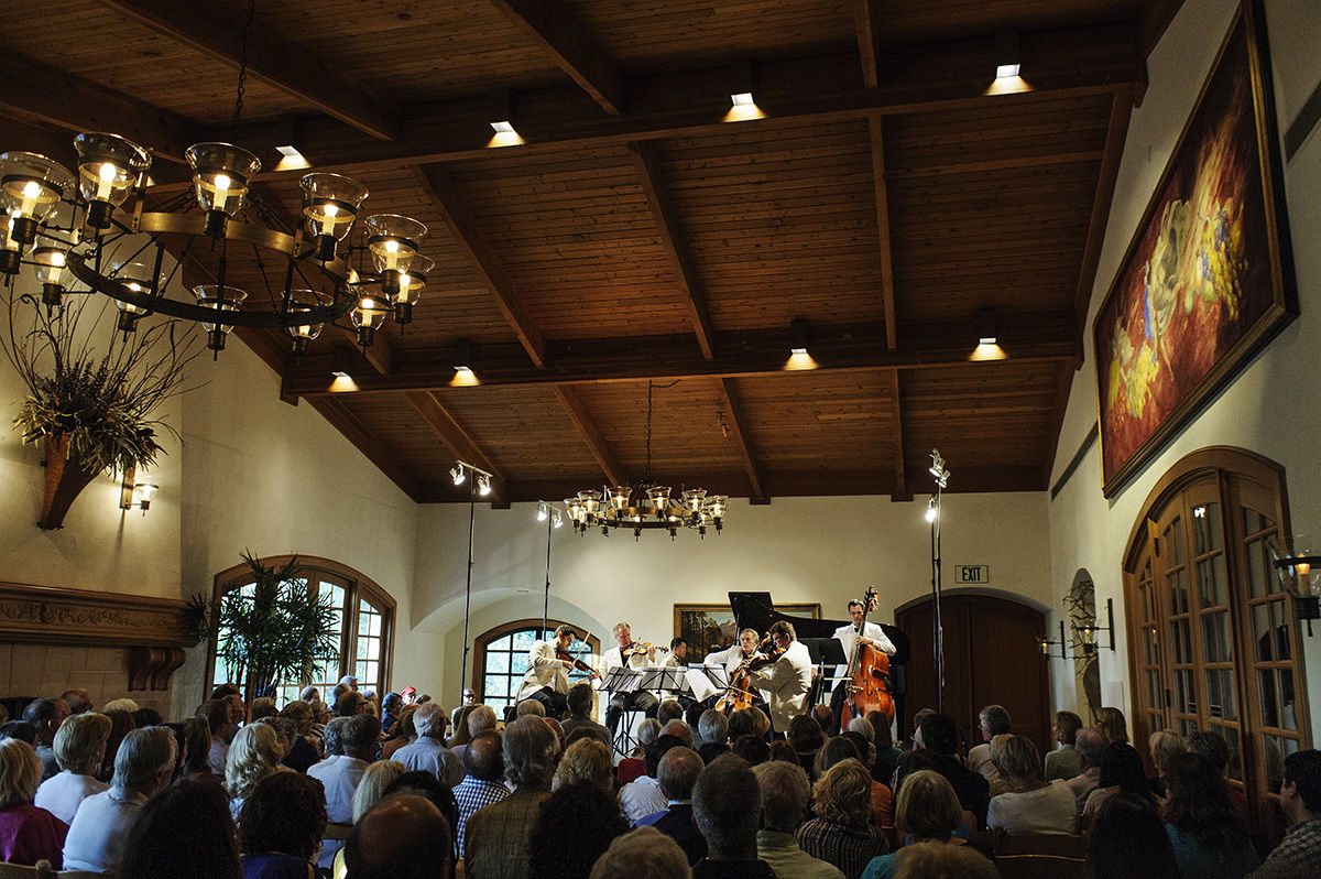 Music in the Vineyards concert at Silverado Vineyards